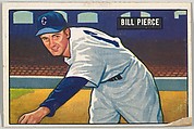 Bill Pierce, Pitcher, Chicago White Sox, from Picture Cards, series 5 (R406-5) issued by Bowman Gum, Issued by Bowman Gum Company, Commercial color lithograph