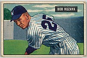 Bob Kuzava, Pitcher Washington Senators, from Picture Cards, series 5 (R406-5) issued by Bowman Gum, Issued by Bowman Gum Company, Commercial color lithograph