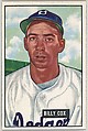 Billy Cox, 3rd Base, Brooklyn Dodgers, from Picture Cards, series 5 (R406-5) issued by Bowman Gum, Issued by Bowman Gum Company, Commercial color lithograph