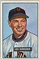 Leo Durocher, Manager, New York Giants, from Picture Cards, series 5 (R406-5) issued by Bowman Gum, Issued by Bowman Gum Company, Commercial color lithograph