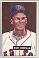 Billy Goodman, Infield, Outfield, Boston Red Sox, from Picture Cards, series 5 (R406-5) issued by Bowman Gum, Issued by Bowman Gum Company, Commercial color lithograph