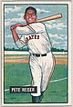 Pete Reiser, Outfield, Pittsburgh Pirates, from Picture Cards, series 5 (R406-5) issued by Bowman Gum, Issued by Bowman Gum Company, Commercial color lithograph