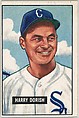 Harry Dorish, Pitcher, Chicago White Sox, from Picture Cards, series 5 (R406-5) issued by Bowman Gum, Issued by Bowman Gum Company, Commercial color lithograph