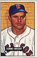 Tommy Wright, Outfield Boston Red Sox, from Picture Cards, series 5 (R406-5) issued by Bowman Gum, Issued by Bowman Gum Company, Commercial color lithograph
