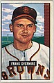 Frank Overmire, Pitcher, New York Yankees, from Picture Cards, series 5 (R406-5) issued by Bowman Gum, Issued by Bowman Gum Company, Commercial color lithograph