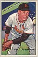 Cliff Chambers, Pitcher, St. Louis Cardinals, from Picture Cards, series 6 (R406-6) issued by Bowman Gum, Issued by Bowman Gum Company, Commercial color lithograph