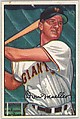 Don Mueller, Outfield, New York Giants, from Picture Cards, series 6 (R406-6) issued by Bowman Gum, Issued by Bowman Gum Company, Commercial color lithograph