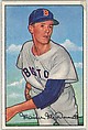 Maurice McDermott, Pitcher, Boston Red Sox, from Picture Cards, series 6 (R406-6) issued by Bowman Gum, Issued by Bowman Gum Company, Commercial color lithograph