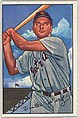 Vic Wertz, Outfield, Detroit Tigers, from Picture Cards, series 6 (R406-6) issued by Bowman Gum, Issued by Bowman Gum Company, Commercial color lithograph