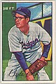 Clyde King, Pitcher, Brooklyn Dodgers, from Picture Cards, series 6 (R406-6) issued by Bowman Gum, Issued by Bowman Gum Company, Commercial color lithograph