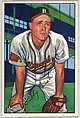 Sibby Sisti, Infield, Boston Braves, from Picture Cards, series 6 (R406-6) issued by Bowman Gum, Issued by Bowman Gum Company, Commercial color lithograph