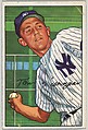 Tom Morgan, Pitcher, New York Yankees, from Picture Cards, series 6 (R406-6) issued by Bowman Gum, Issued by Bowman Gum Company, Commercial color lithograph