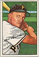 Bill Howerton, Outfield, Pittsburgh Pirates, from Picture Cards, series 6 (R406-6) issued by Bowman Gum, Issued by Bowman Gum Company, Commercial color lithograph