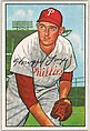 Howie Fox, Pitcher, Philadelphia Phillies, from Picture Cards, series 6 (R406-6) issued by Bowman Gum, Issued by Bowman Gum Company, Commercial color lithograph