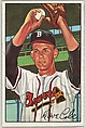 Dave Cole, Pitcher, Boston Braves, from Picture Cards, series 6 (R406-6) issued by Bowman Gum, Issued by Bowman Gum Company, Commercial color lithograph