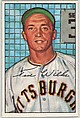 Ted Wilks, Pitcher, Pittsburgh Pirates, from Picture Cards, series 6 (R406-6) issued by Bowman Gum, Issued by Bowman Gum Company, Commercial color lithograph
