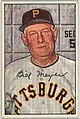 Billy Meyer, Manager, Pittsburgh Pirates, from Picture Cards, series 6 (R406-6) issued by Bowman Gum, Issued by Bowman Gum Company, Commercial color lithograph