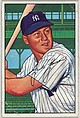 Jackie Jensen, Center Field, Washington Senators, from Picture Cards, series 6 (R406-6) issued by Bowman Gum, Issued by Bowman Gum Company, Commercial color lithograph