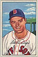 Walt Dropo, 1st Base, Boston Red Sox, from Picture Cards, series 6 (R406-6) issued by Bowman Gum, Issued by Bowman Gum Company, Commercial color lithograph