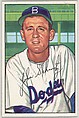 Johnny Schmitz, Pitcher, Brooklyn Dodgers, from Picture Cards, series 6 (R406-6) issued by Bowman Gum, Issued by Bowman Gum Company, Commercial color lithograph