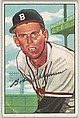 Bob Chipman, Pitcher, Boston Braves, from Picture Cards, series 6 (R406-6) issued by Bowman Gum, Issued by Bowman Gum Company, Commercial color lithograph