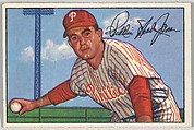 Willie Jones, 3rd Base, Philadelphia Phillies, from Picture Cards, series 6 (R406-6) issued by Bowman Gum, Issued by Bowman Gum Company, Commercial color lithograph