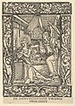 The Annunciation, from Vigerius, Hans Schäufelein German, Woodcut