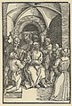 The Mocking of Christ, from Speculum passionis domini nostri Ihesu Christi, Hans Schäufelein  German, Woodcut