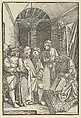 Christ before Herod in a Hall, from Speculum passionis domini nostri Ihesu Christi, Hans Schäufelein  German, Woodcut