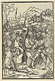 The Arrest of Christ, from Speculum passionis domini nostri Ihesu Christi, Hans Schäufelein  German, Woodcut