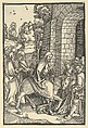 The Entry into Jerusalem, from Speculum passionis domini nostri Ihesu Christi, Hans Schäufelein  German, Woodcut