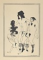The Lacedemonian Ambassadors, for "The Lysistrata of Aristophanes", Aubrey Vincent Beardsley  British, Collotype