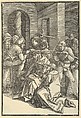 Christ Crowned with Thorns, from Speculum passionis domini nostri Ihesu Christi, Hans Schäufelein  German, Woodcut