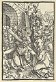 The Bearing of the Cross, from Speculum passionis domini nostri Ihesu Christi, Hans Schäufelein  German, Woodcut