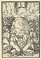 The Ascension of Christ, from Speculum passionis domini nostri Ihesu Christi, Hans Schäufelein  German, Woodcut