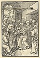 The Incredulity of Thomas, from Speculum passionis domini nostri Ihesu Christi, Hans Schäufelein  German, Woodcut
