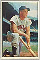 Al Rosen, 3rd Base, Cleveland Indians, from Collector Series, Colors set, series 7 (R406-7) issued by Bowman Gum, Issued by Bowman Gum Company, Commercial color lithograph