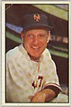 Leo Durocher, Manager, New York Giants, from Collector Series, Colors set, series 7 (R406-7) issued by Bowman Gum, Issued by Bowman Gum Company, Commercial color lithograph