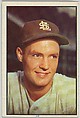 Bob Cain, Pitcher, St. Louis Browns, from Collector Series, Colors set, series 7 (R406-7) issued by Bowman Gum, Issued by Bowman Gum Company, Commercial color lithograph