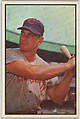 Ted Kluszewski, 1st Base, Cincinnati Reds, from Collector Series, Colors set, series 7 (R406-7) issued by Bowman Gum, Issued by Bowman Gum Company, Commercial color lithograph