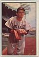 Mel Parnell, Pitcher, Boston Red Sox, from Collector Series, Colors set, series 7 (R406-7) issued by Bowman Gum, Issued by Bowman Gum Company, Commercial color lithograph