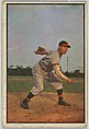 Bob Feller, Pitcher, Cleveland Indians, from Collector Series, Colors set, series 7 (R406-7) issued by Bowman Gum, Issued by Bowman Gum Company, Commercial color lithograph