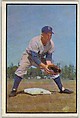 Bobby Morgan, Infield, Brooklyn Dodgers, from Collector Series, Colors set, series 7 (R406-7) issued by Bowman Gum, Issued by Bowman Gum Company, Commercial color lithograph
