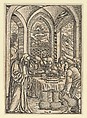 The Wedding at Cana, from The Life of Christ, Hans Schäufelein  German, Woodcut