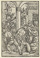 The Flagellation, from "The Life of Christ", Hans Schäufelein  German, Woodcut
