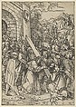 The Carrying of the Cross, Hans Schäufelein  German, Woodcut