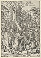 The Carrying of the Cross, Hans Schäufelein  German, Woodcut