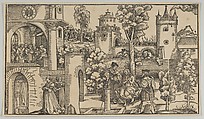 The Story of Susanna, Hans Schäufelein  German, Woodcut
