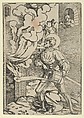 Saint Florian (restrike), Hans Schäufelein German, Woodcut (restrike)