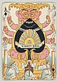 Harlequin Series 2, a set of playing cards issued as premiums by Kinney Brothers Tobacco, Kinney Brothers Tobacco Company, Commercial color lithographs